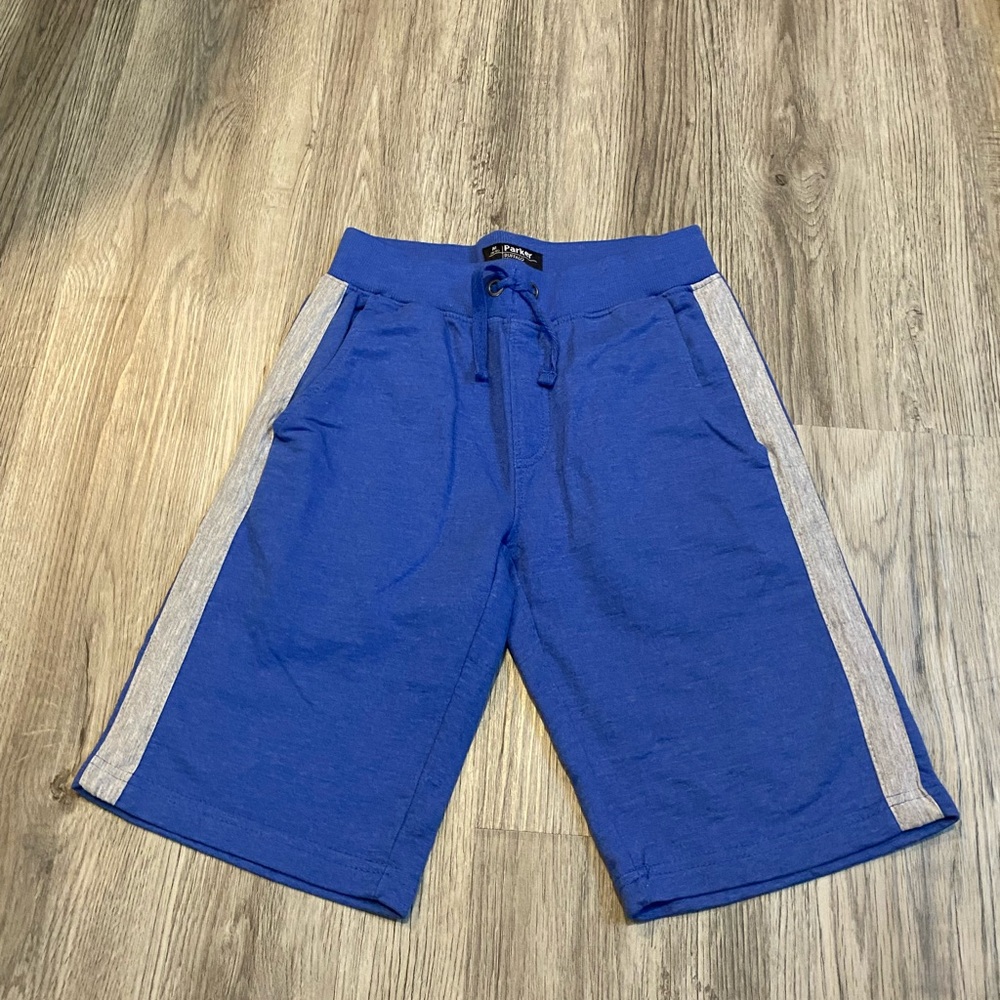 Buffalo David Bitton Parker Boys Pocketed Shorts Slim For Medium 10-12 Blue